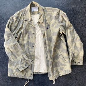 Champion Coach’s Jacket - Camo - Large